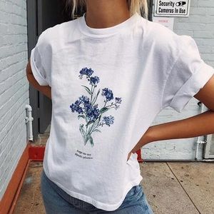 Brandy Melville Forget Me Not Aleena Top